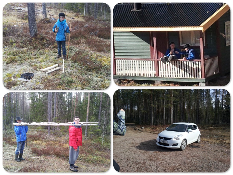 Trap ophalen , pijp roken (met joris)  en afscheid nemen! å hente trapp,  å røyke pipe (med joris) og  ta avskjed.