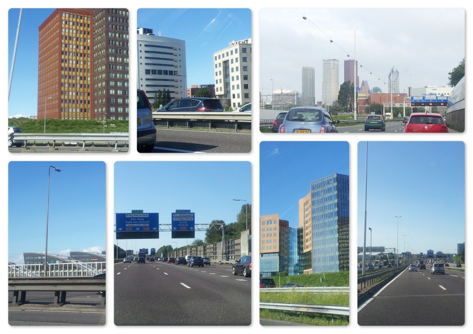 Nederland,wat je ziet vanaf de snelweg