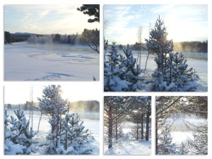 7mist over de rivier